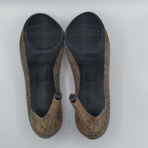 Fioni Night | "Holly"  sparkle gold/silver heels - Picture 6 of 9